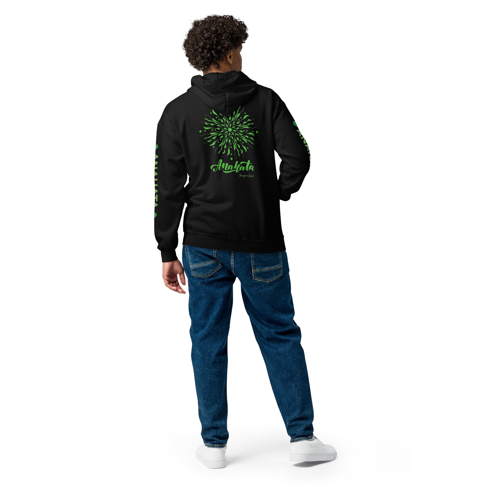 Anahata Heart Chakra heavy blend zip hoodie