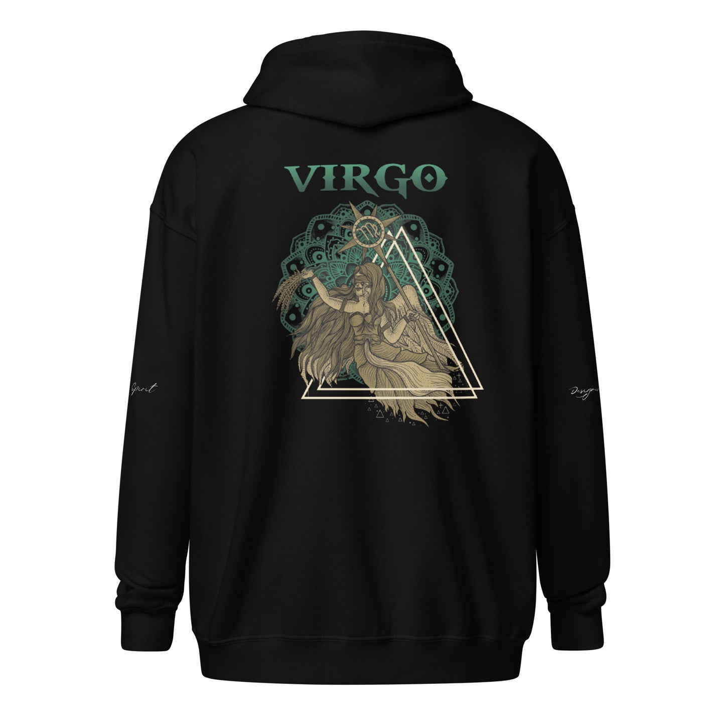 Virgo Heavy Blend Zip Unisex Hoodie