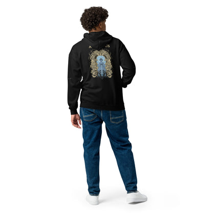 Aquarius Heavy Blend Unisex Zip Hoodie