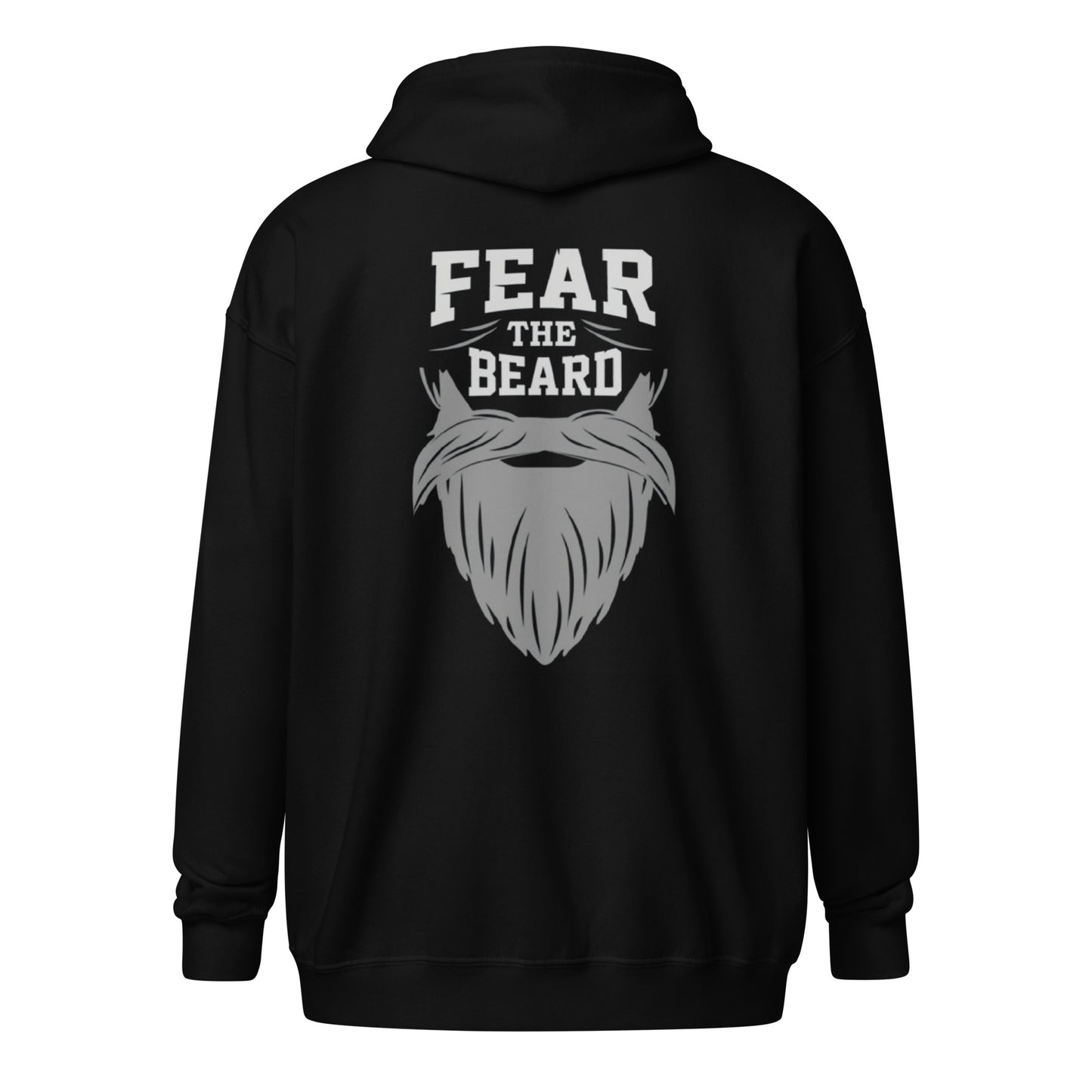 Fear the Beard heavy blend zip hoodie