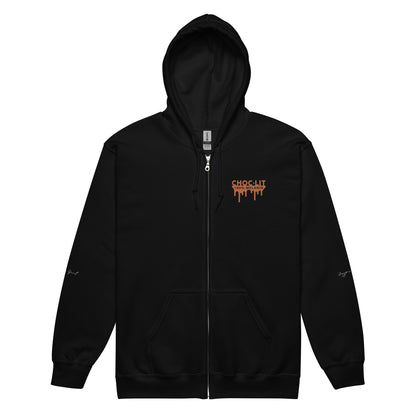 Choc - Lit Heavy Blend Zip Hoodie