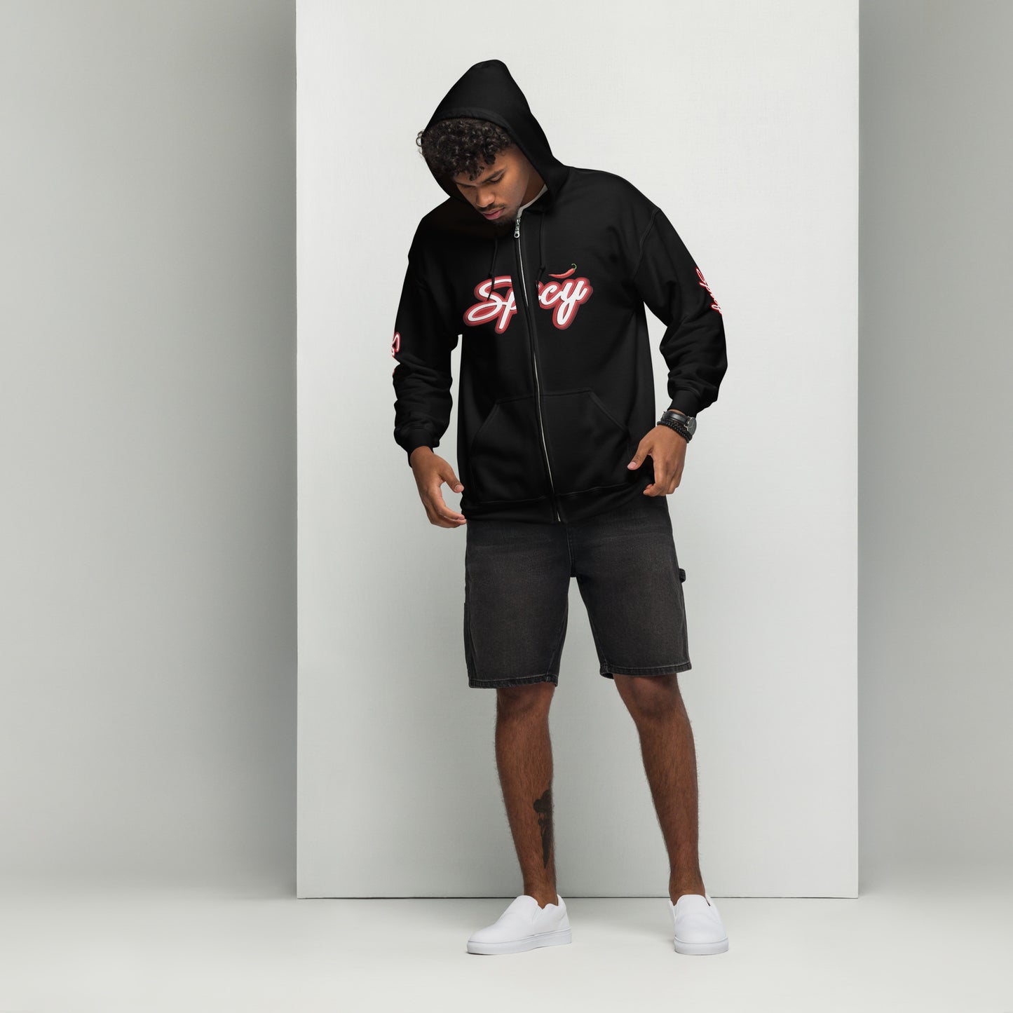 Spicy Unisex heavy blend zip hoodie