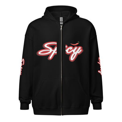 Spicy Unisex heavy blend zip hoodie