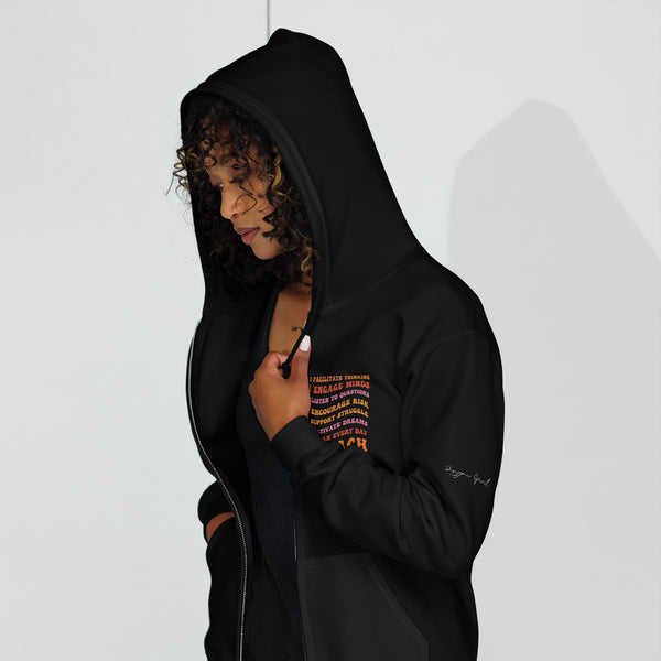 Free Thought Unisex heavy blend zip hoodie