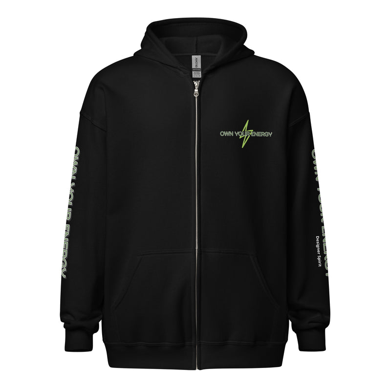Own your Energy Unisex heavy blend zip hoodie