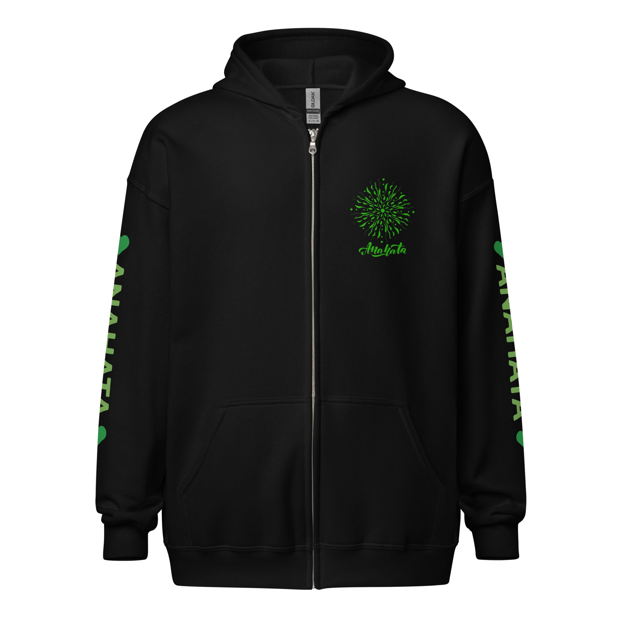 Anahata Heart Chakra heavy blend zip hoodie