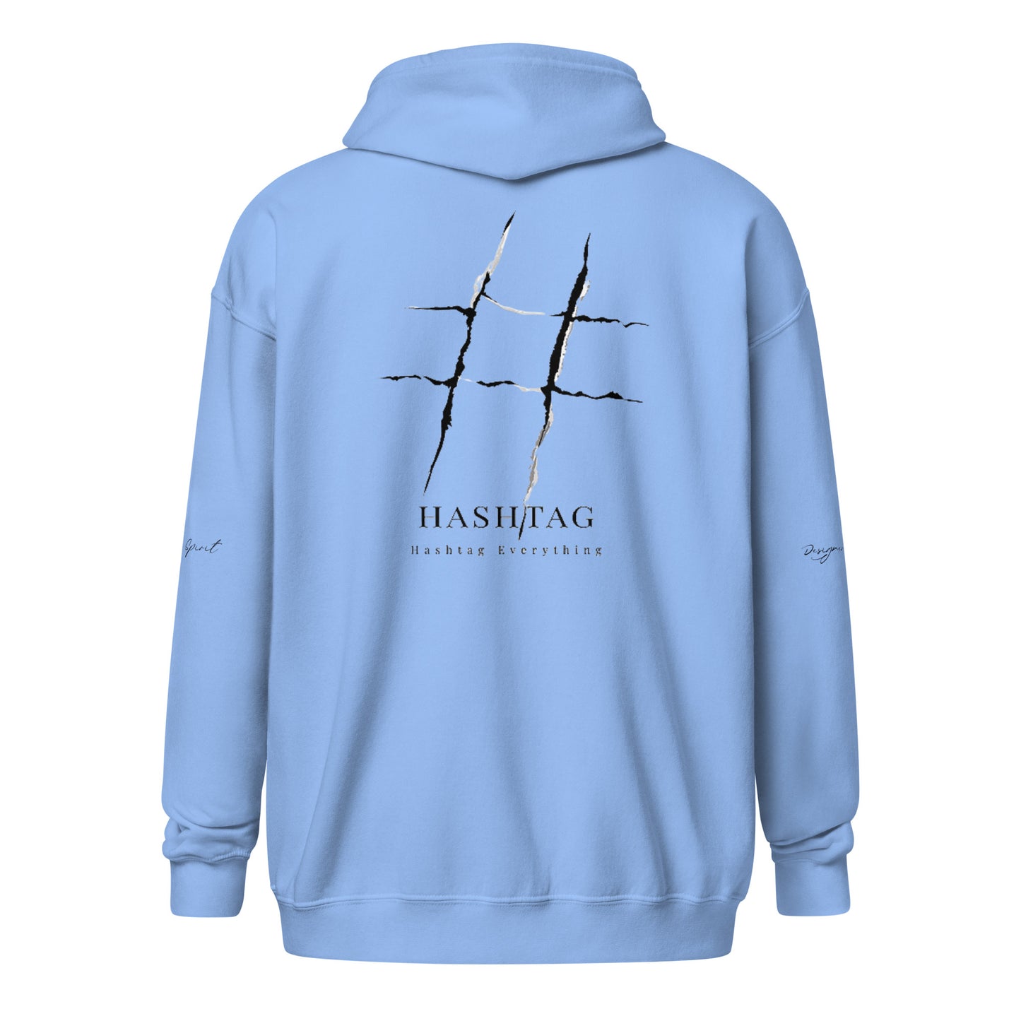 Hashtag Unisex heavy blend zip hoodie