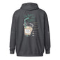 Life Begins with Coffee Unisex heavy blend zip hoodie