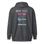 New York Streetwear Culture Unisex heavy blend zip hoodie