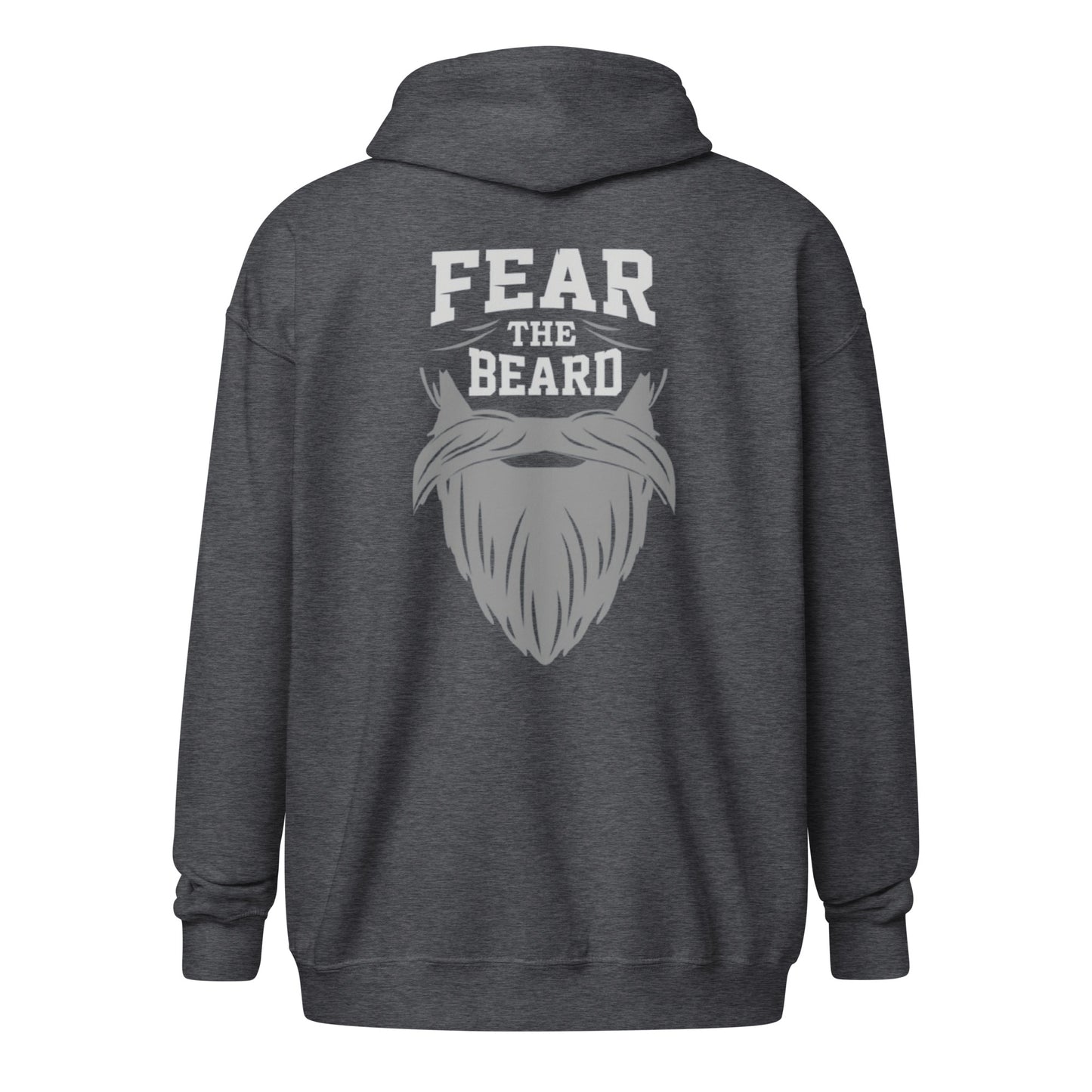 Fear the Beard heavy blend zip hoodie