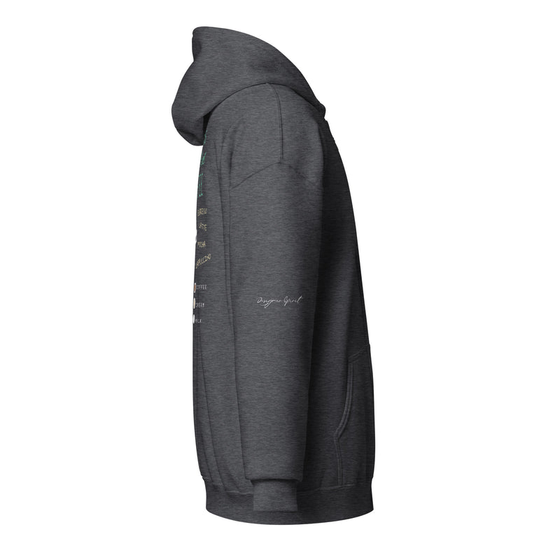 Life Begins with Coffee Unisex heavy blend zip hoodie