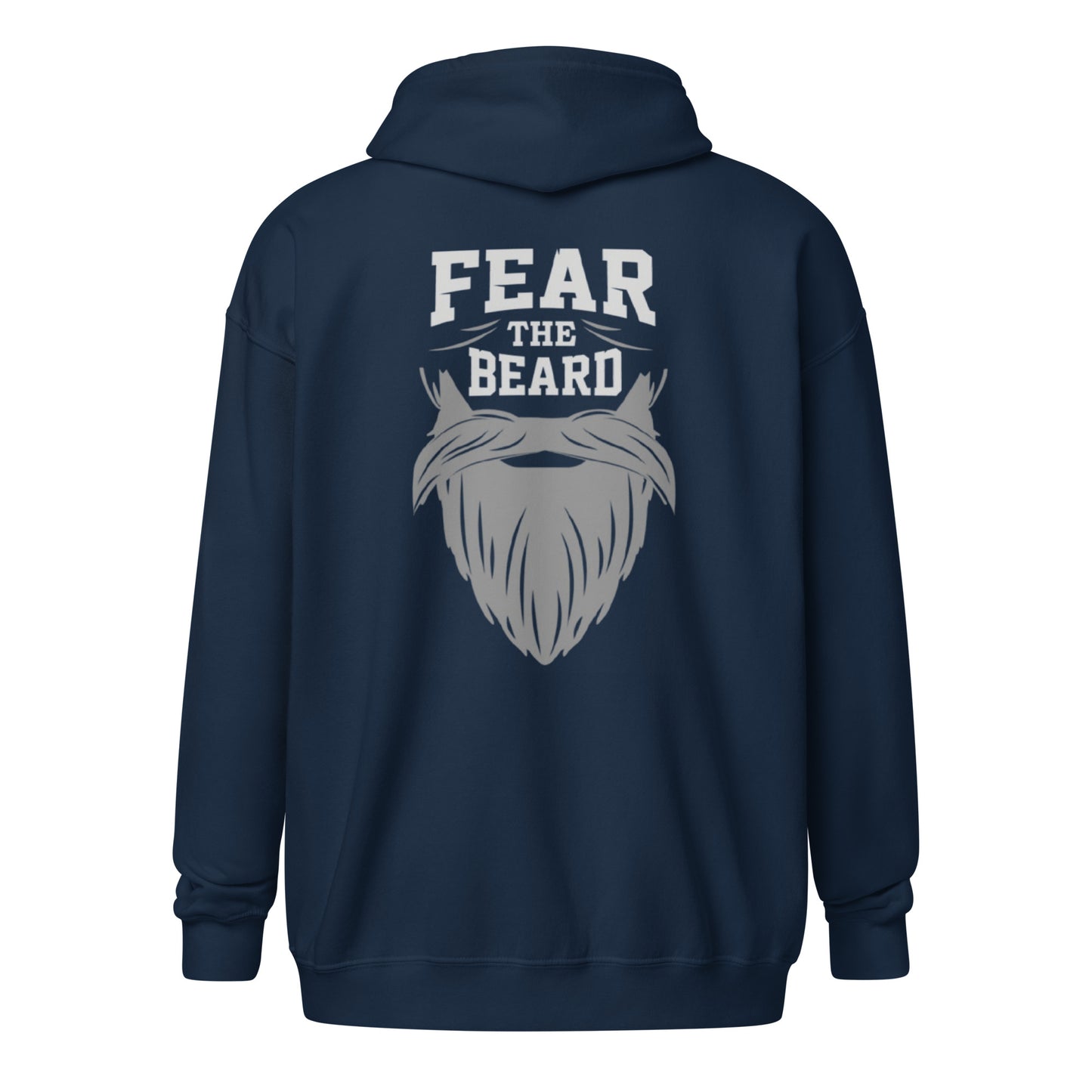 Fear the Beard heavy blend zip hoodie