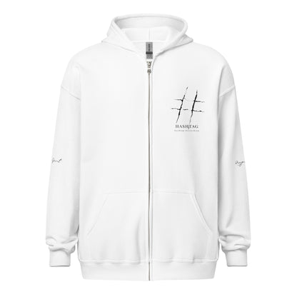 Hashtag Unisex heavy blend zip hoodie