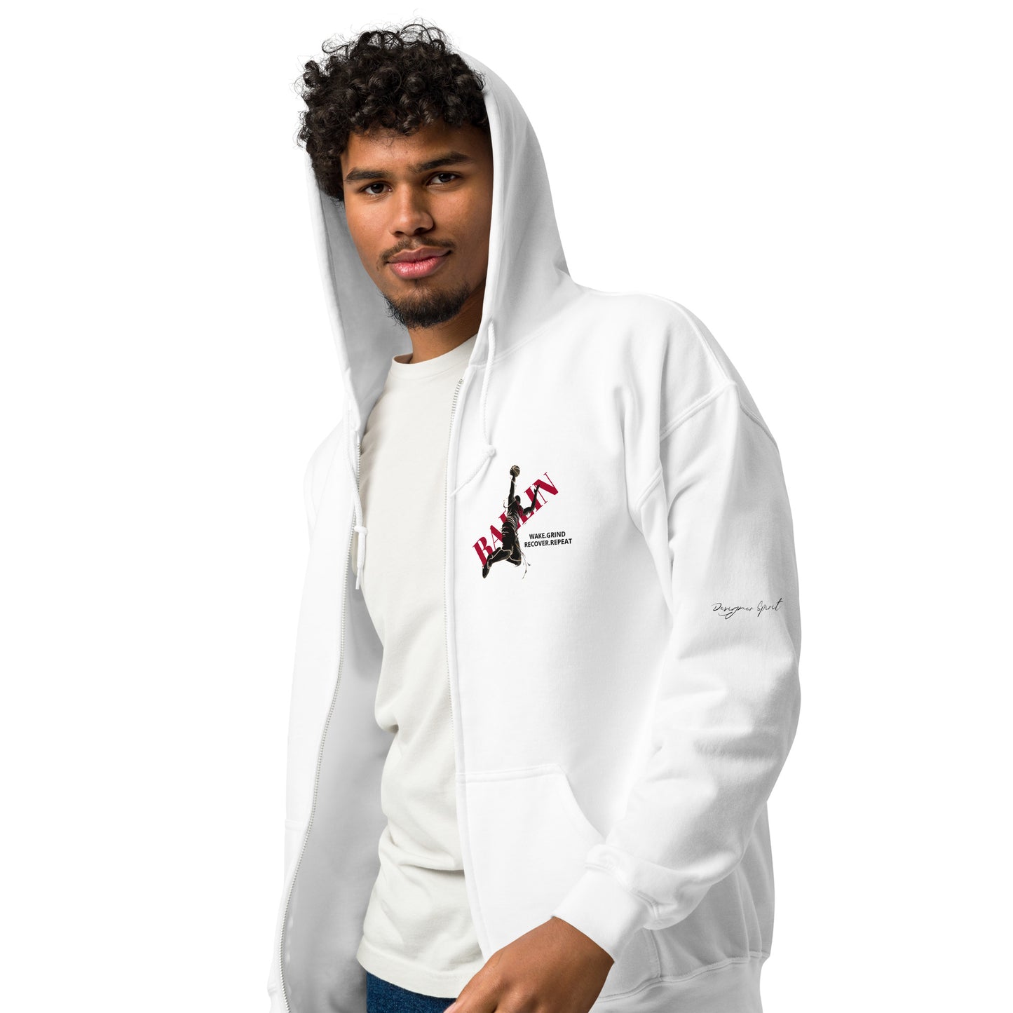 Ballin Unisex heavy blend zip hoodie