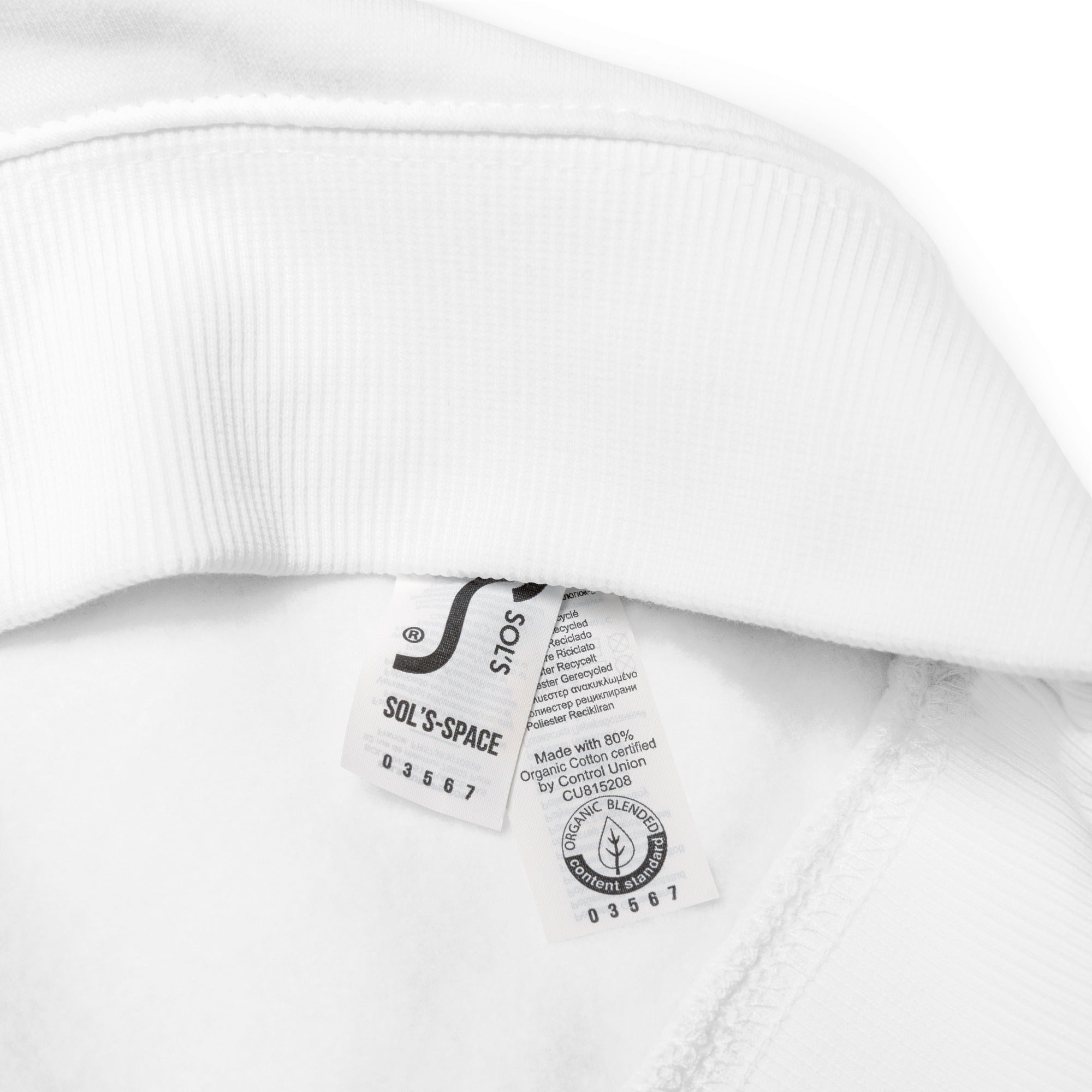 Good vs Evil Unisex organic raglan sweatshirt