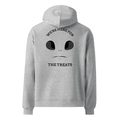 Here for the Treats Unisex oversized hoodie