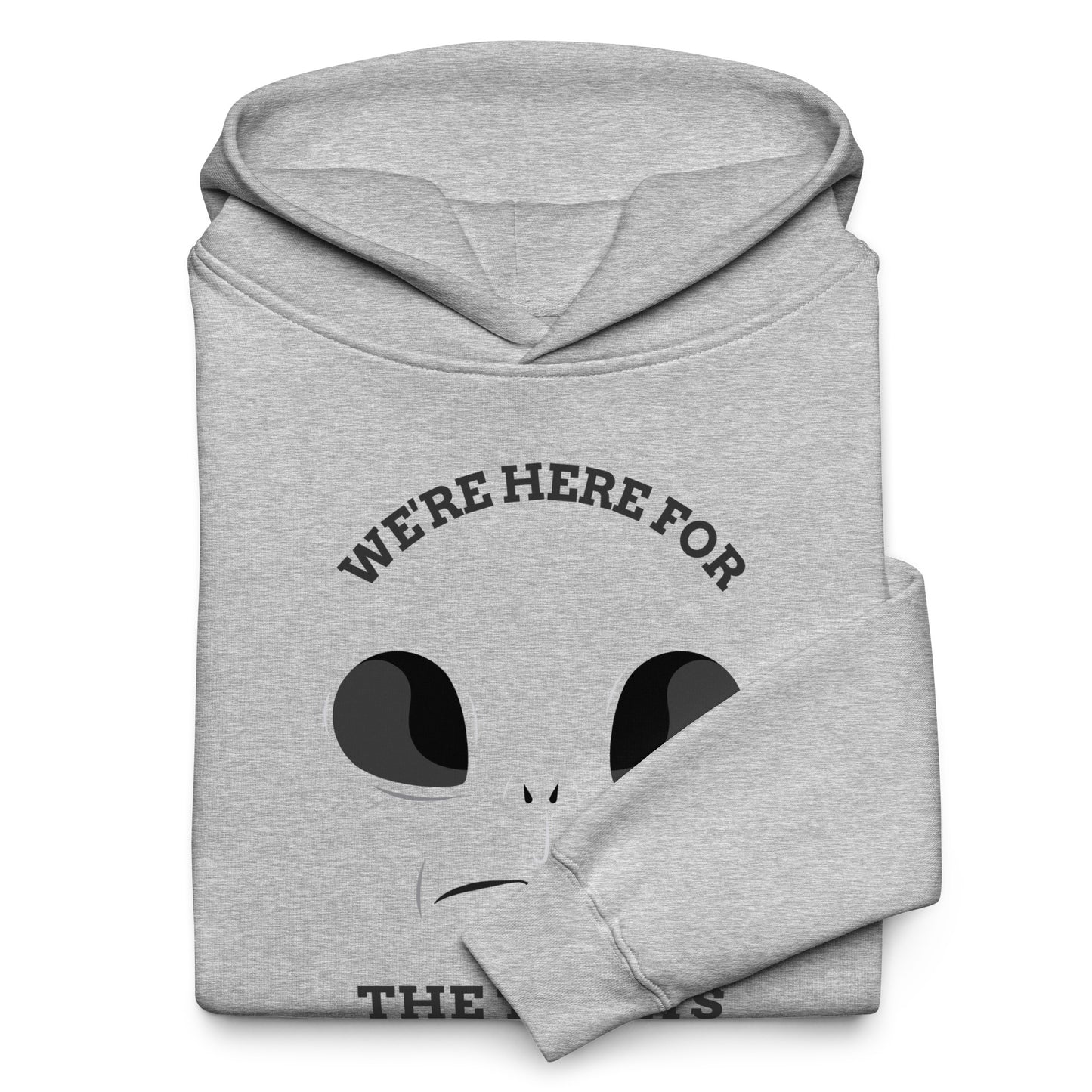 Here for the Treats Unisex oversized hoodie