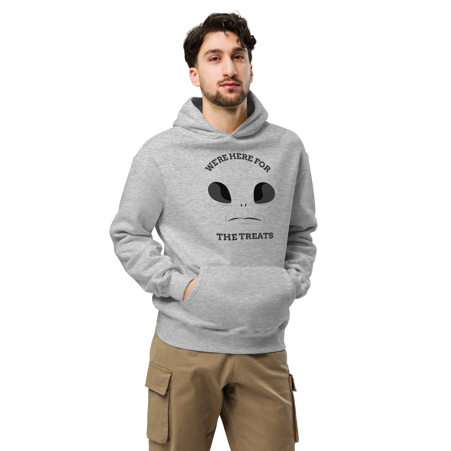 Here for the Treats Unisex oversized hoodie