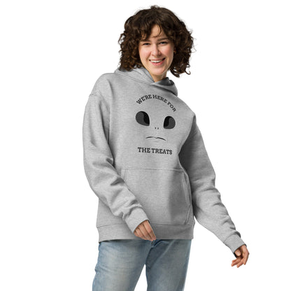 Here for the Treats Unisex oversized hoodie