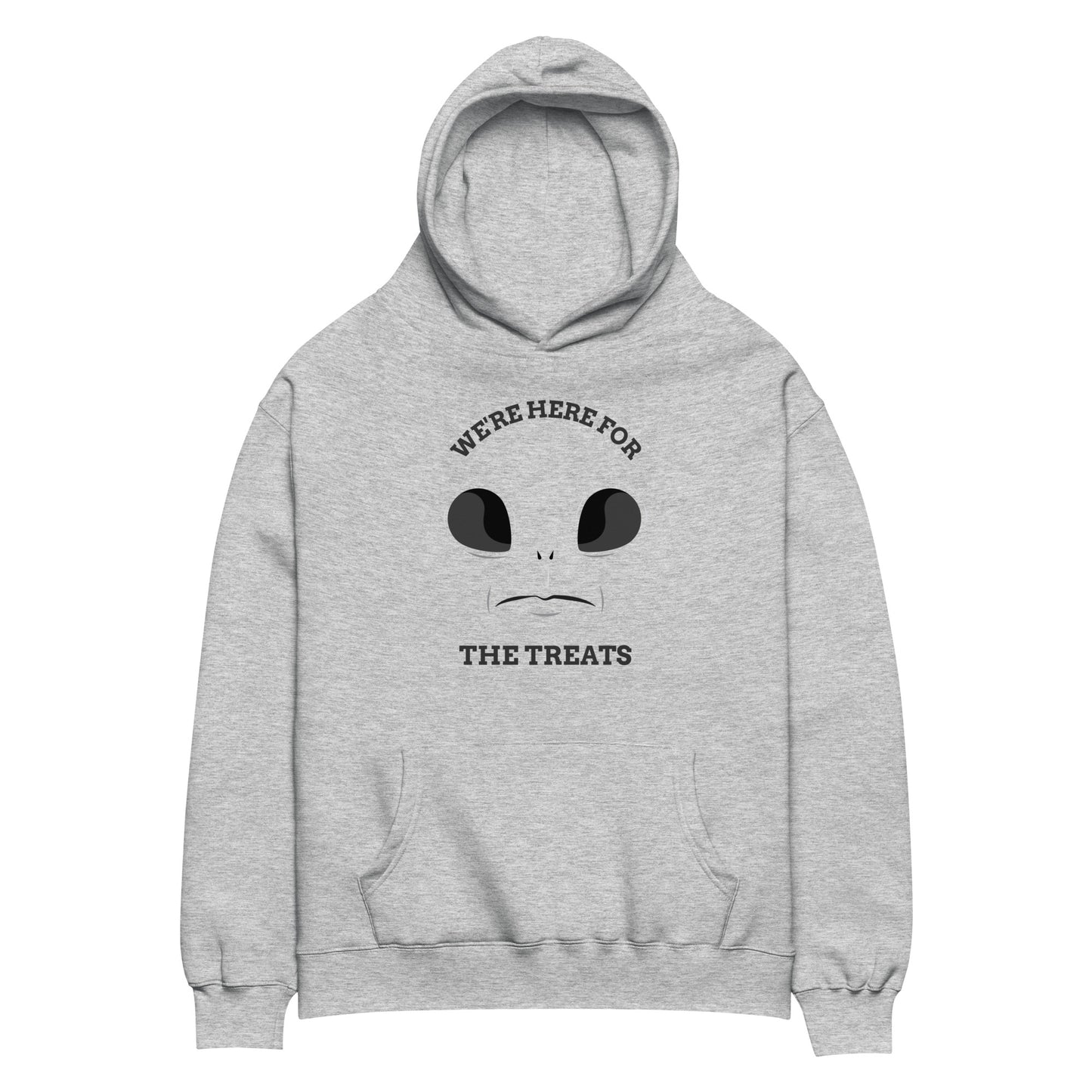 Here for the Treats Unisex oversized hoodie