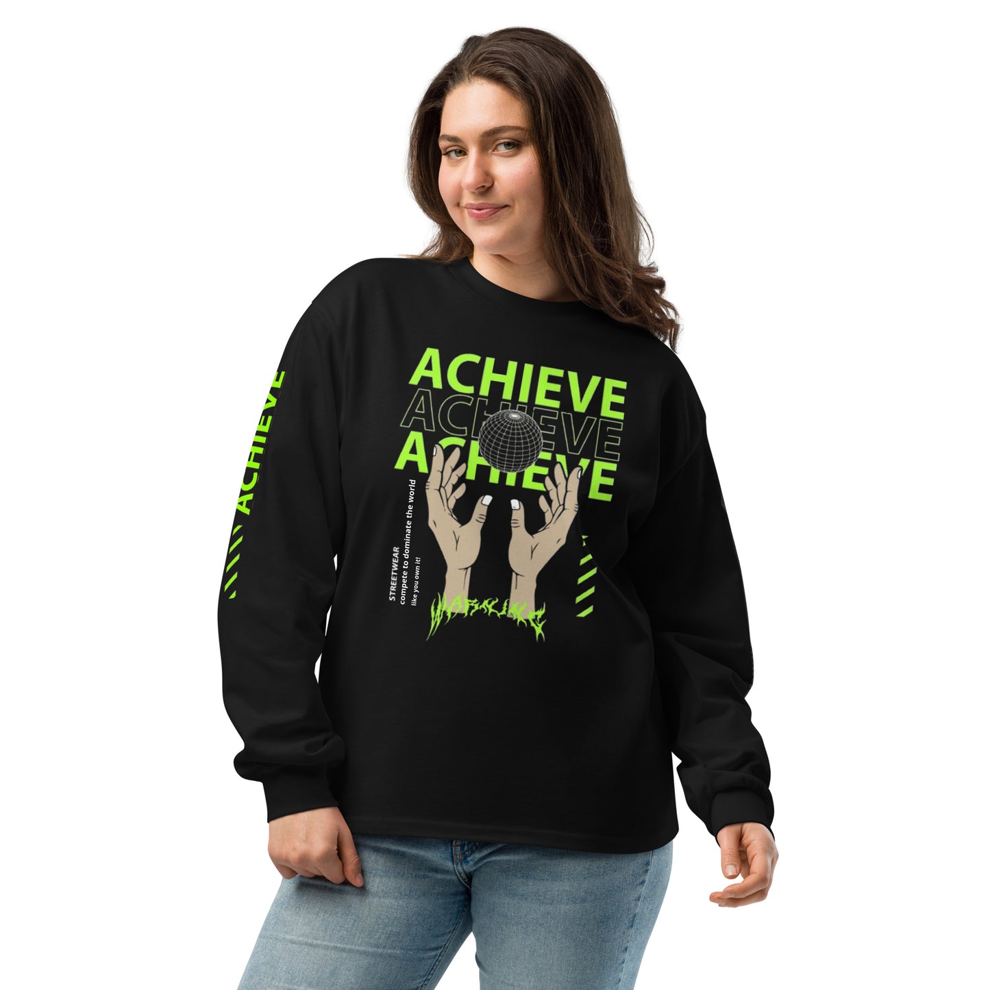 Achieve Premium heavyweight long sleeve shirt