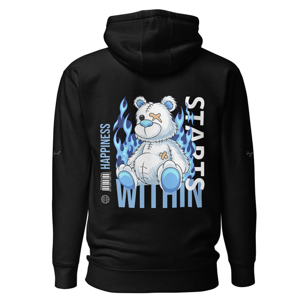 Happiness Starts Within Unisex Hoodie