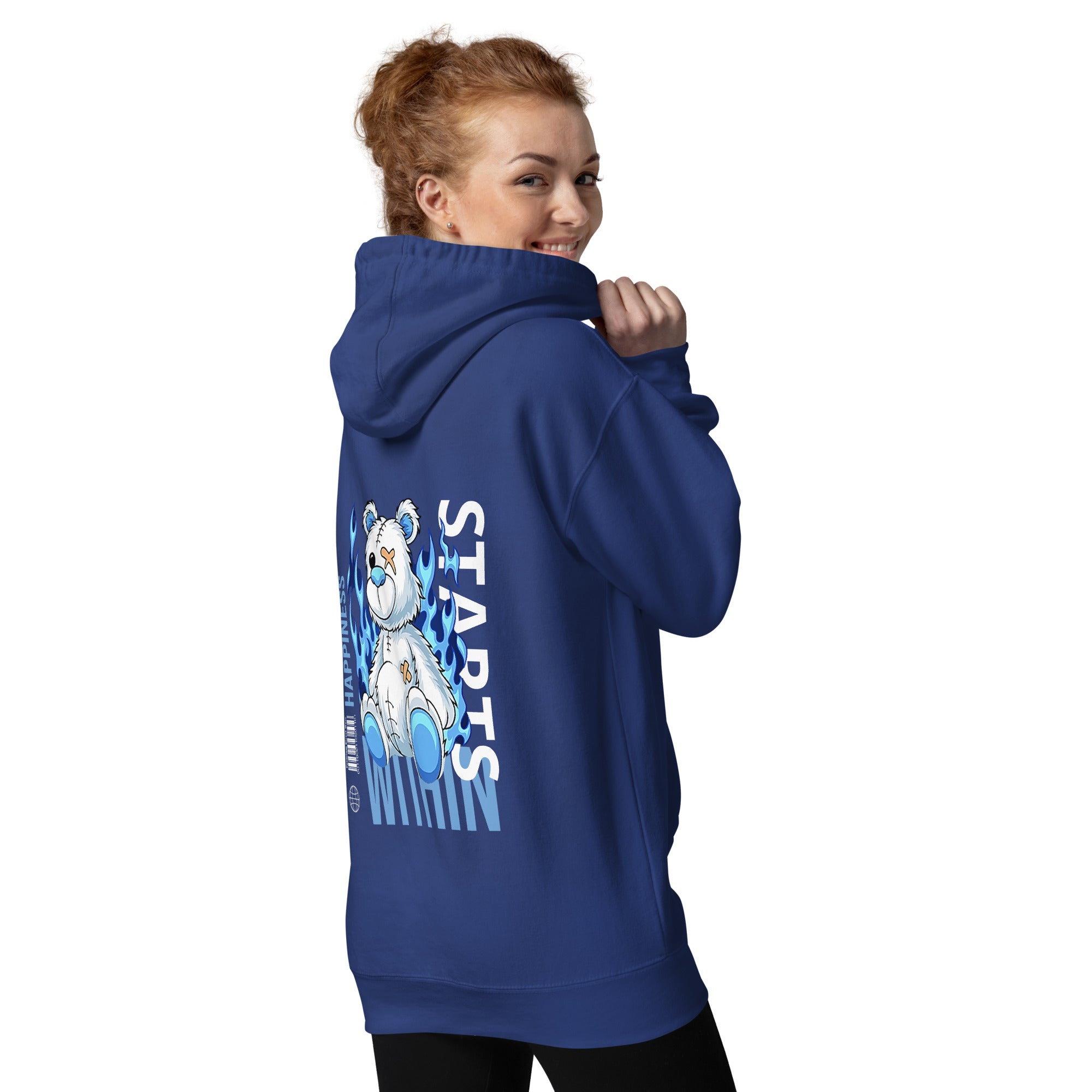 Happiness Starts Within Unisex Hoodie