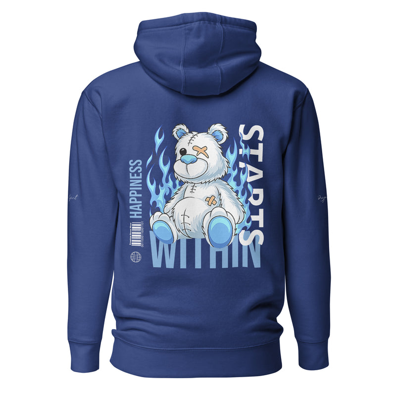 Happiness Starts Within Unisex Hoodie