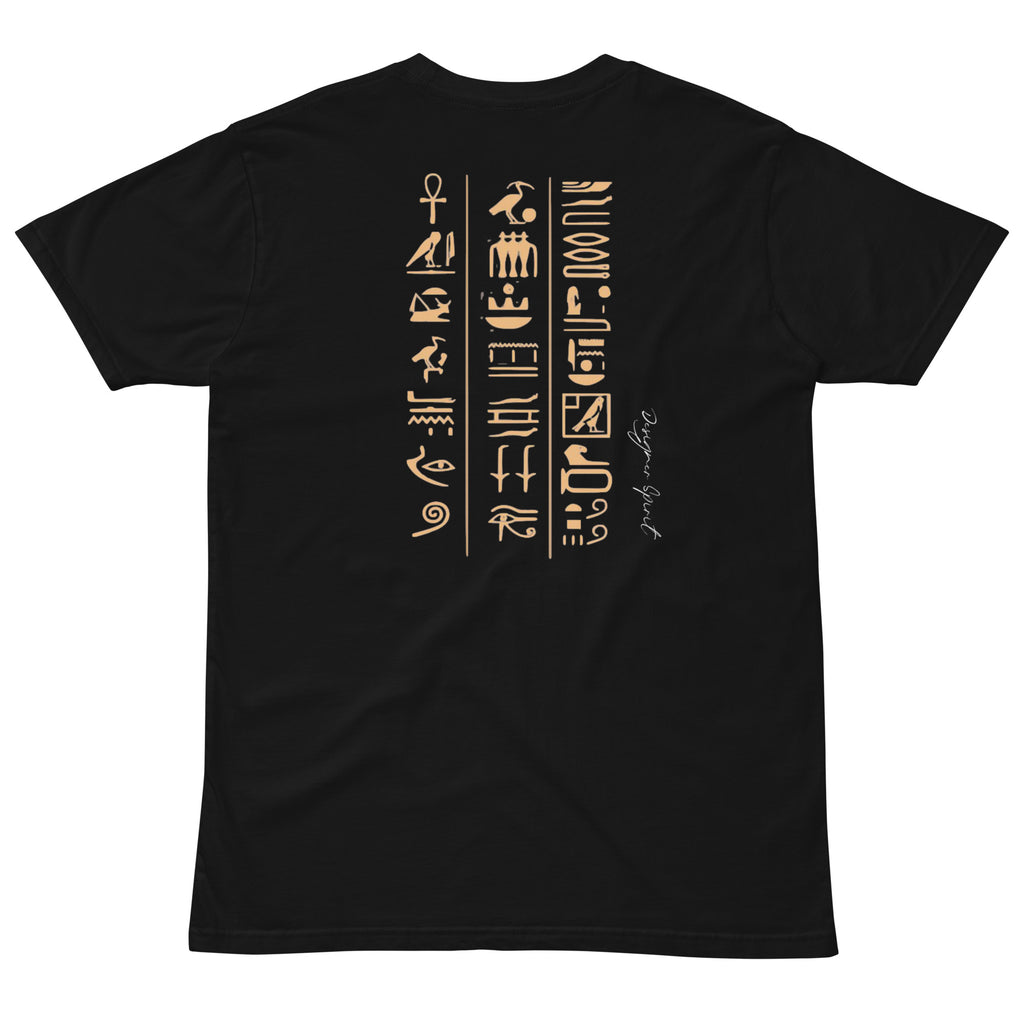 Egyptian Hieroglyphics Unisex premium t-shirt