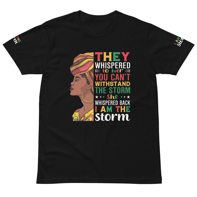 Women's I Am the Storm premium t-shirt