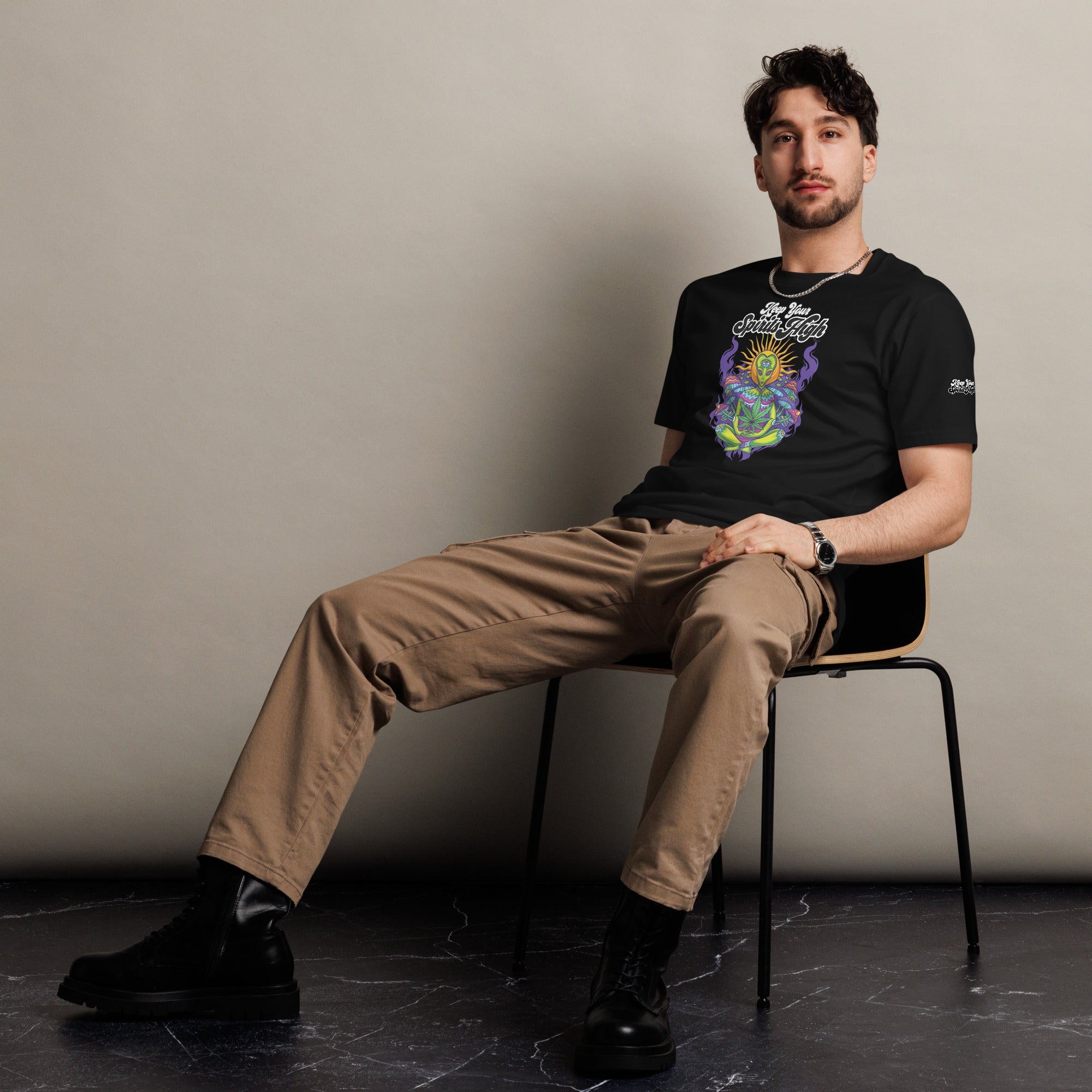 Keep Your Spirits High Unisex premium t-shirt