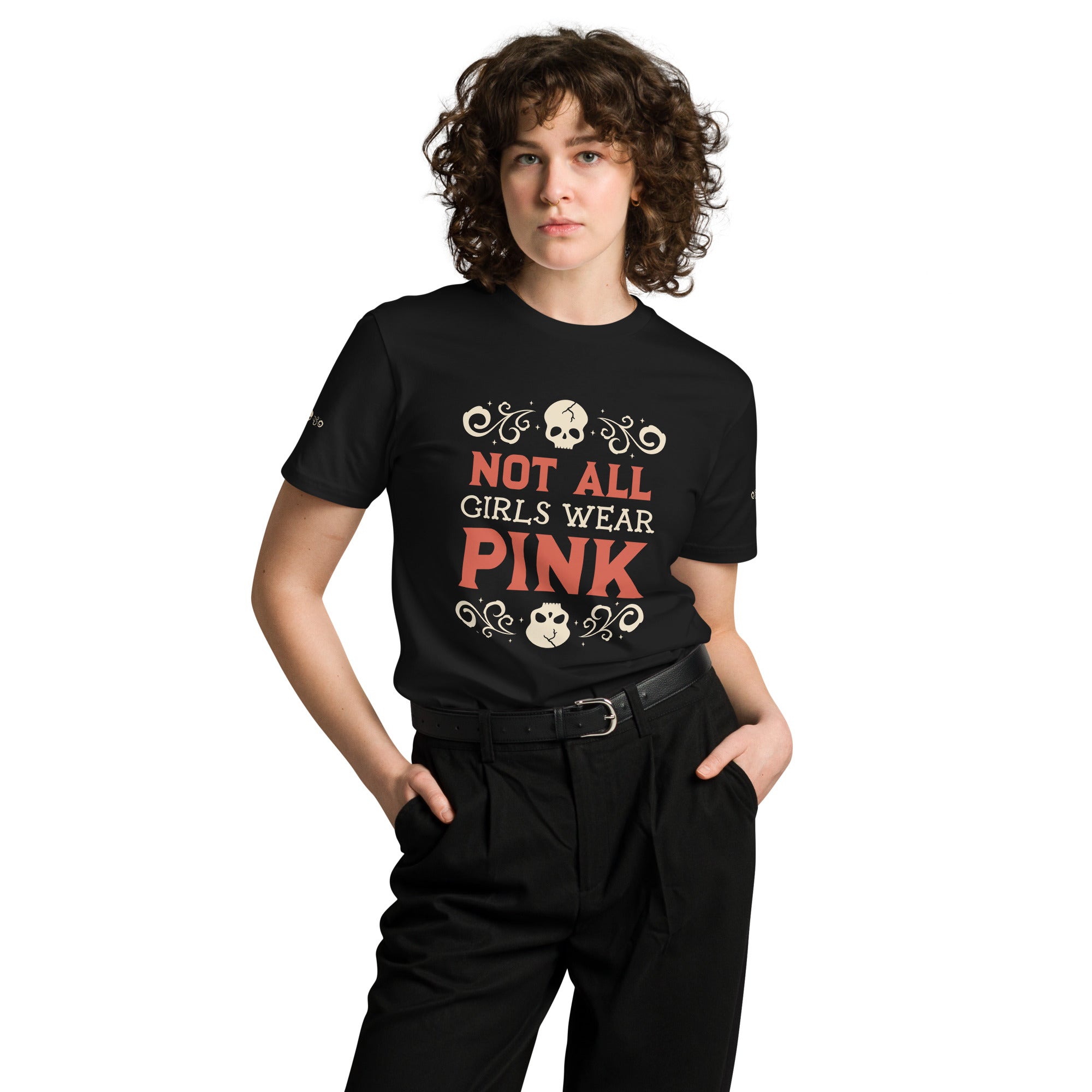 Not all girls wear pink premium t-shirt
