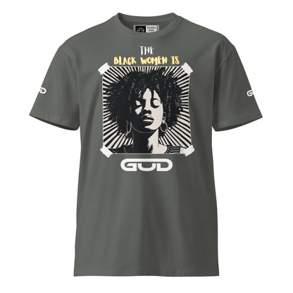 The Black Women is God Unisex premium t-shirt