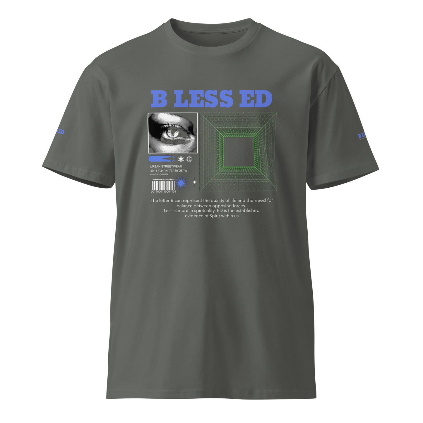 B LESS ED Unisex premium t-shirt