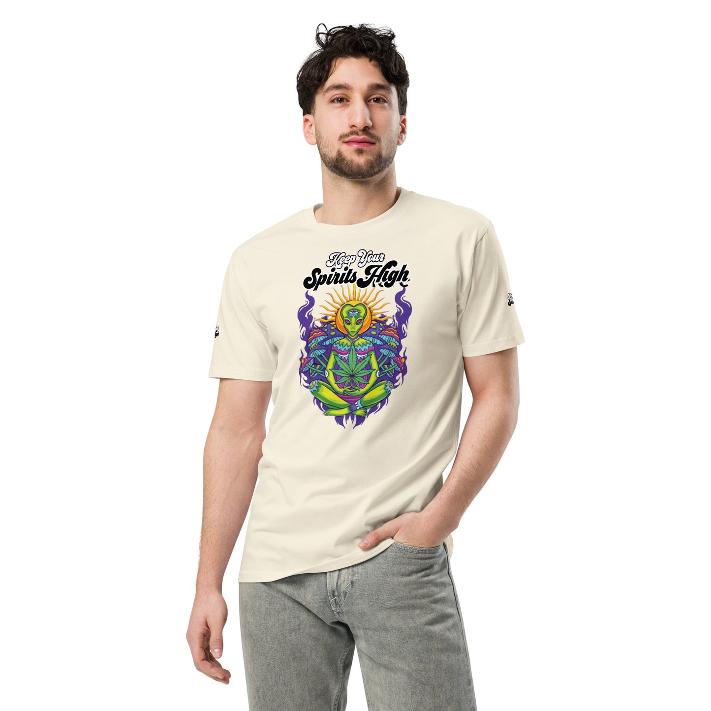 Keep Your Spirits High Unisex premium t-shirt