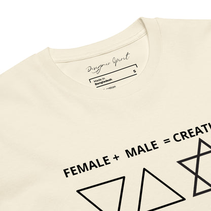 When Two Become One Unisex premium t-shirt