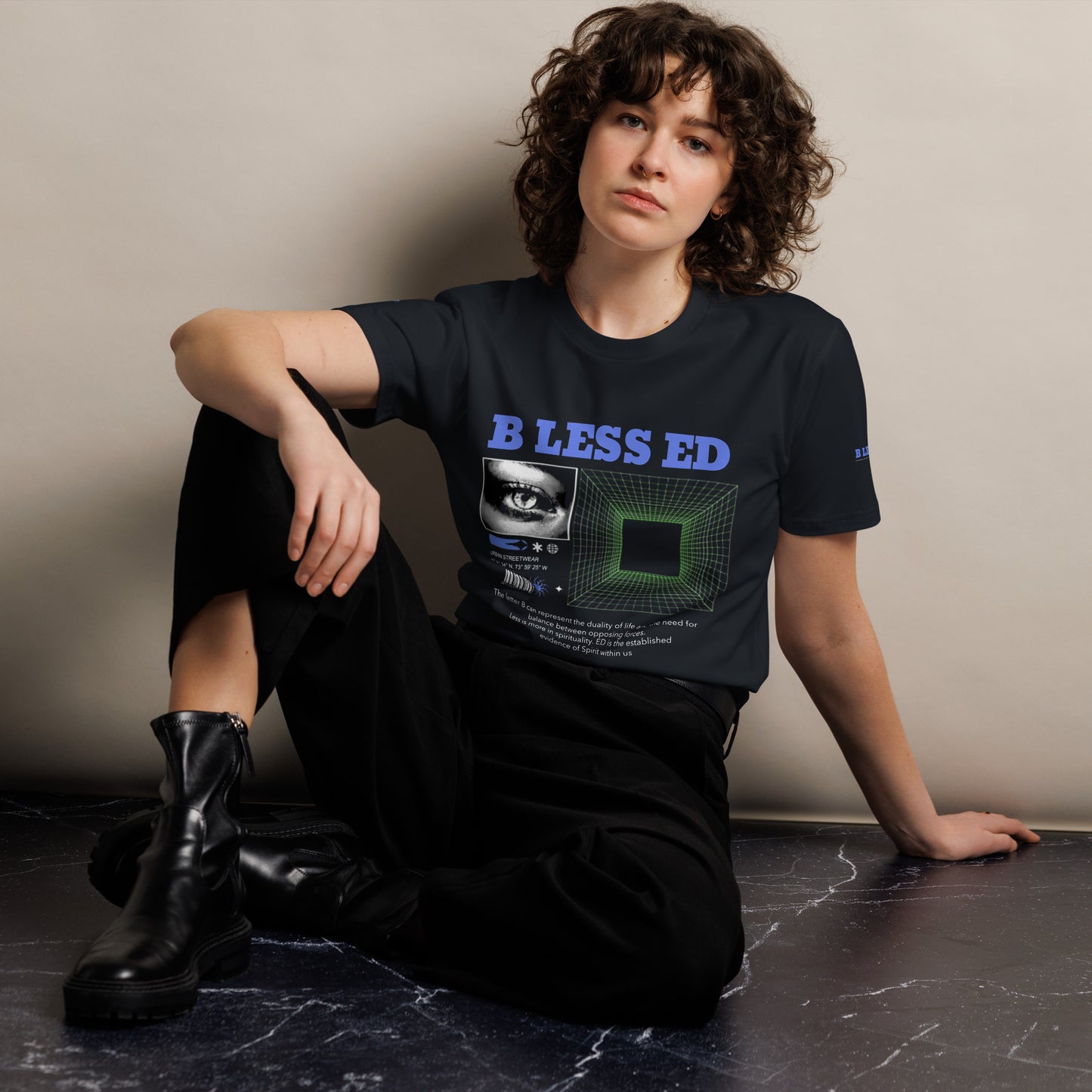 B LESS ED Unisex premium t-shirt