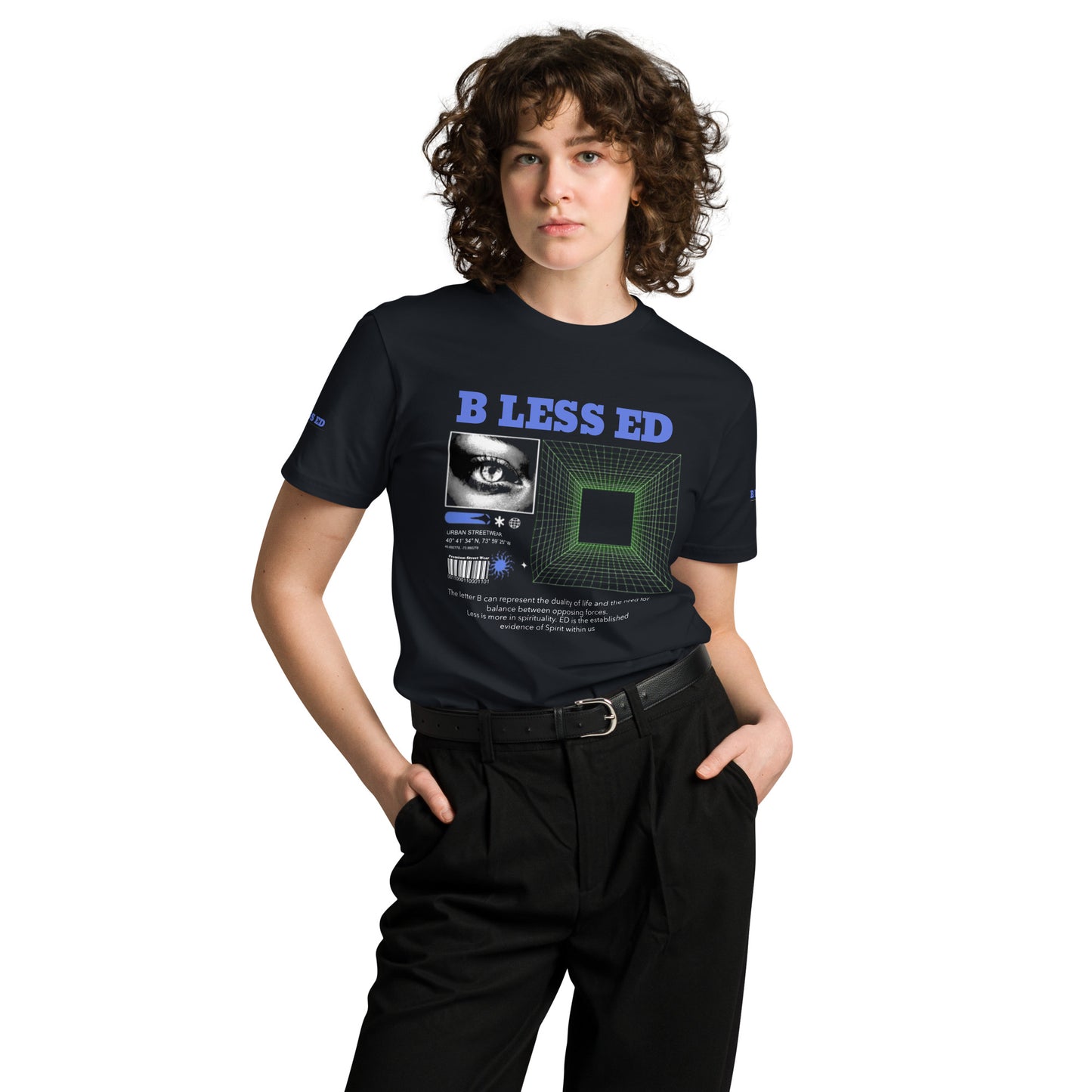 B LESS ED Unisex premium t-shirt