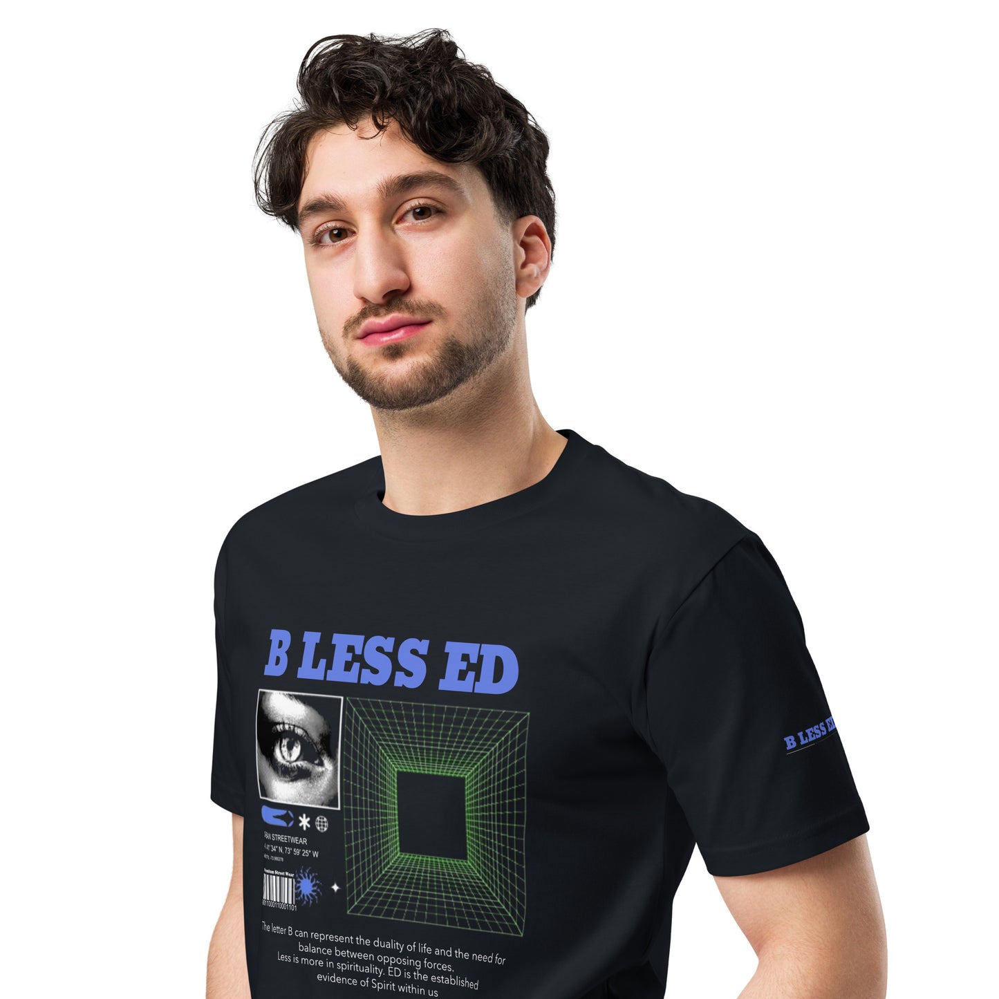 B LESS ED Unisex premium t-shirt