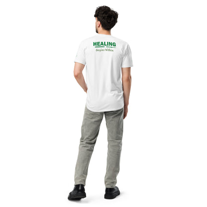 Healing Begins Within Unisex premium t-shirt