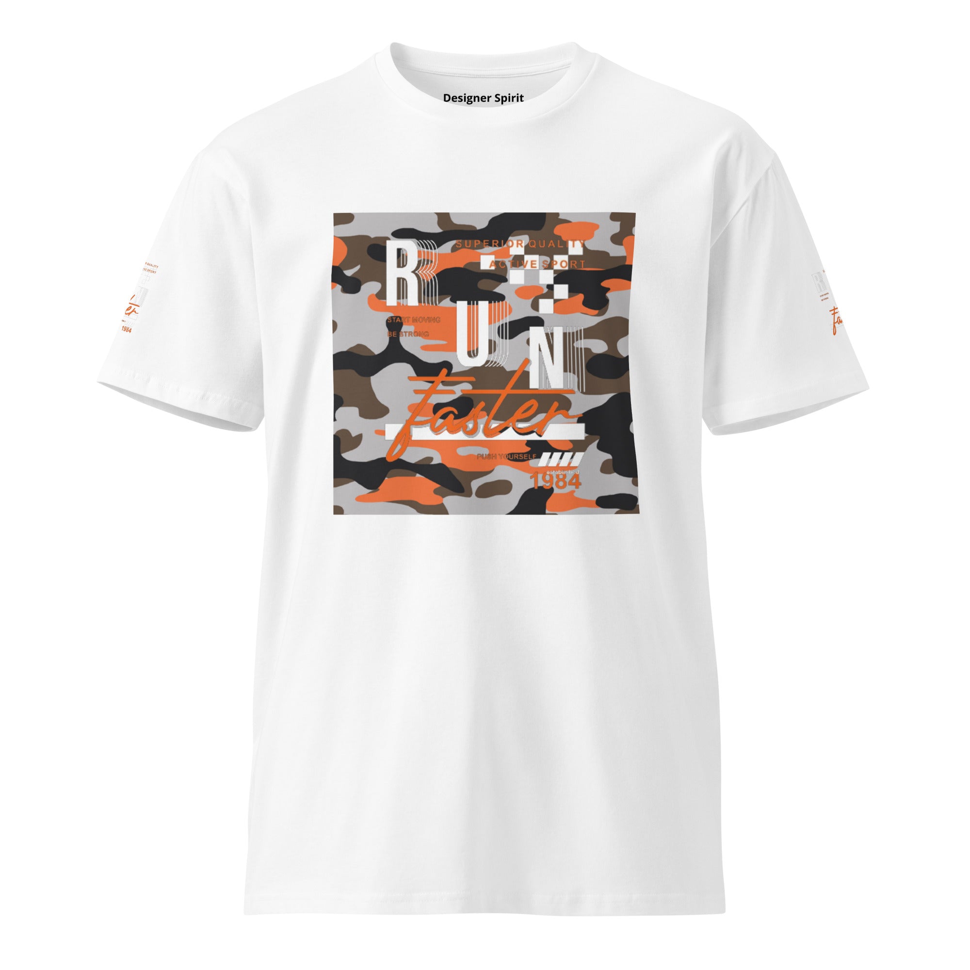 Run Faster premium t-shirt