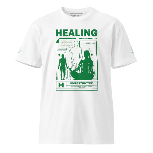 Healing Begins Within Unisex premium t-shirt