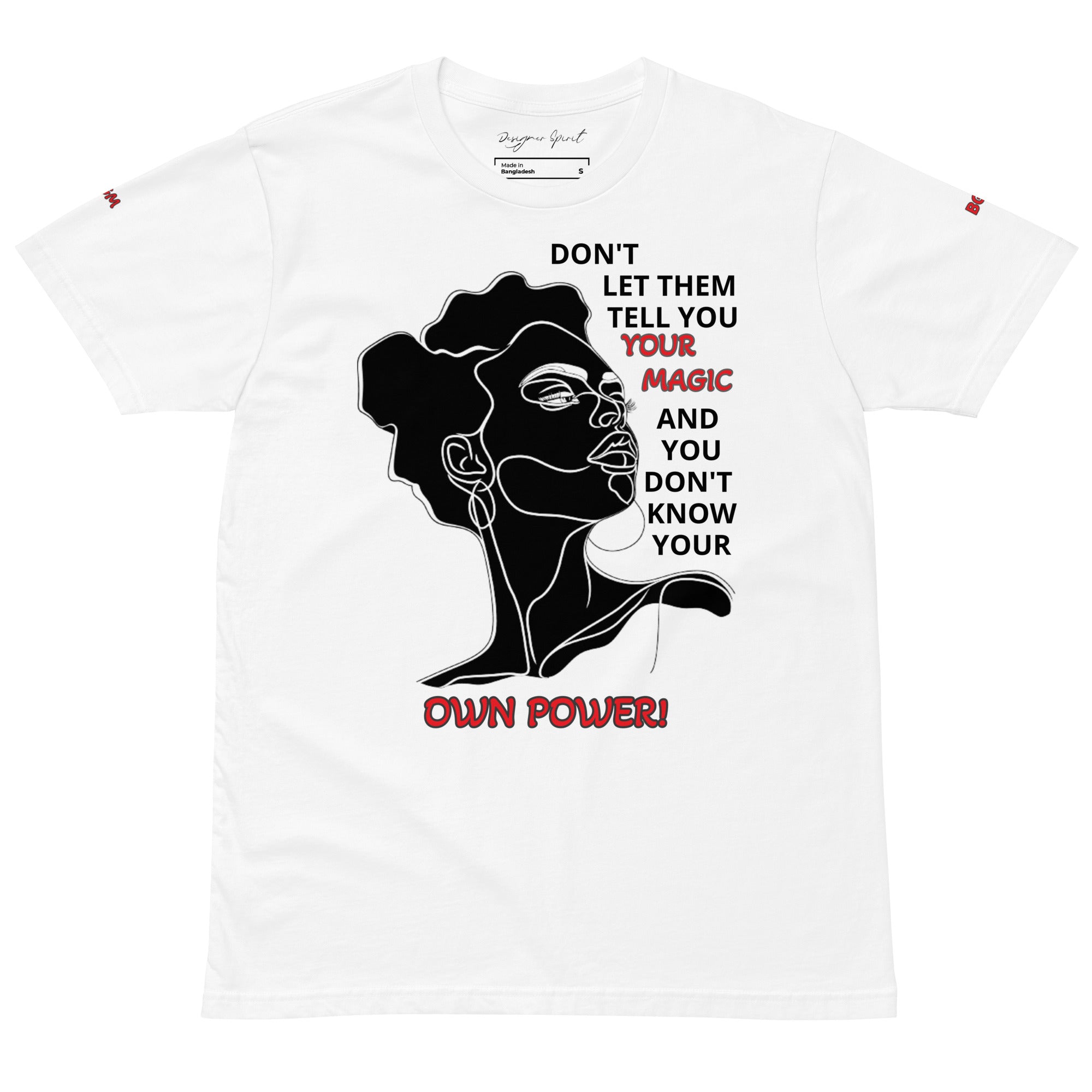 Know Your Power premium t-shirt