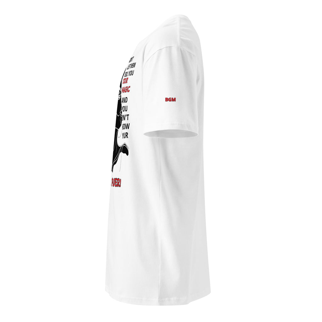 Know Your Power premium t-shirt