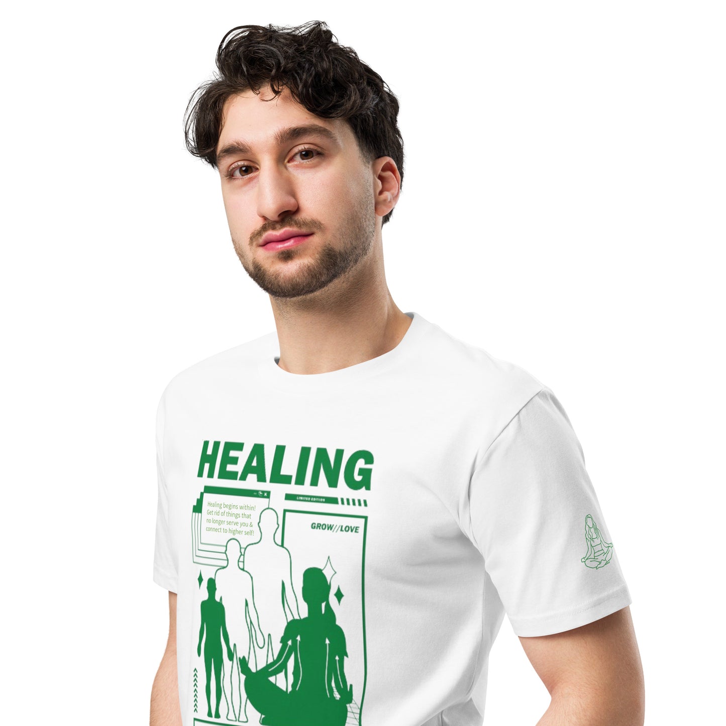 Healing Begins Within Unisex premium t-shirt