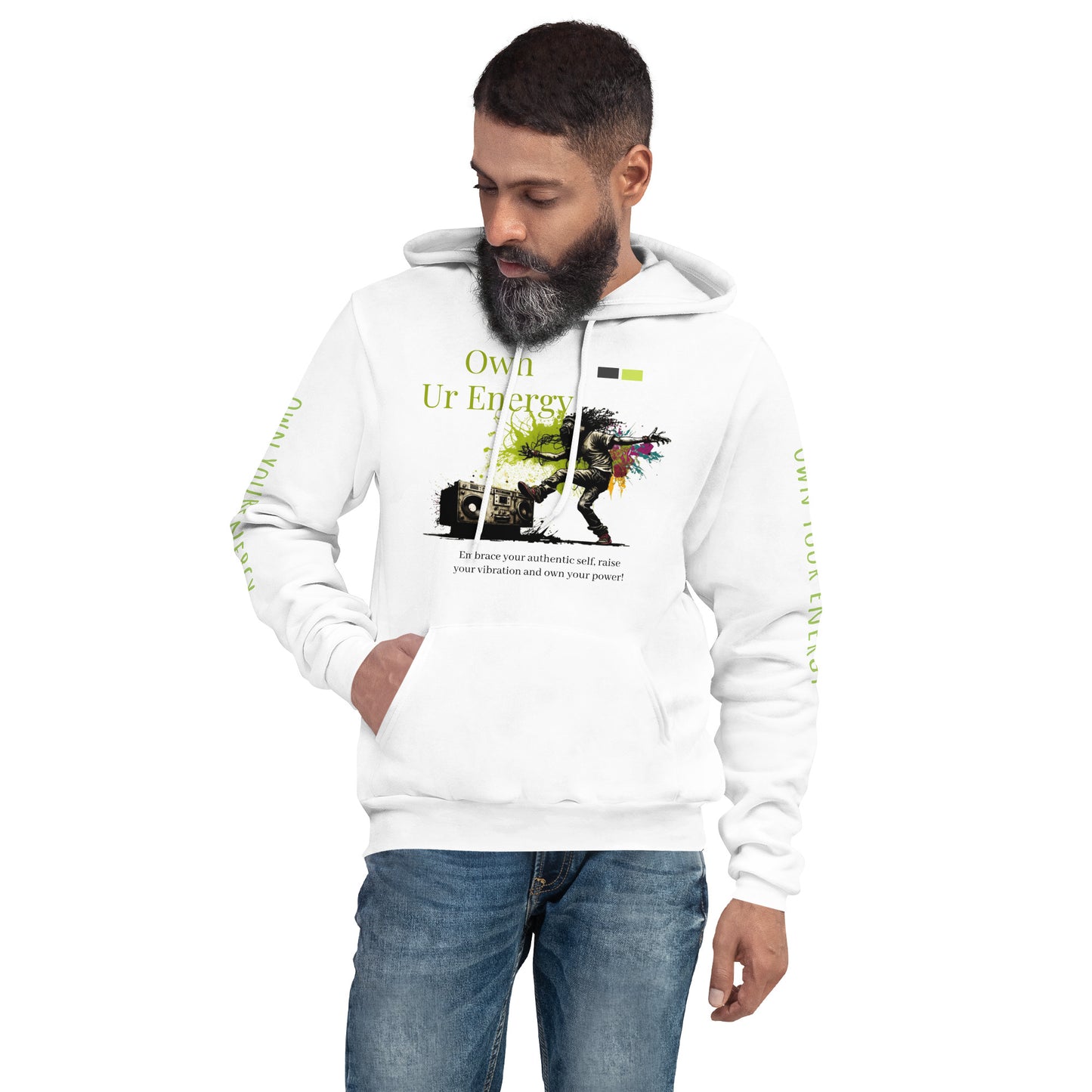 Own Ur Energy Fleece Unisex hoodie