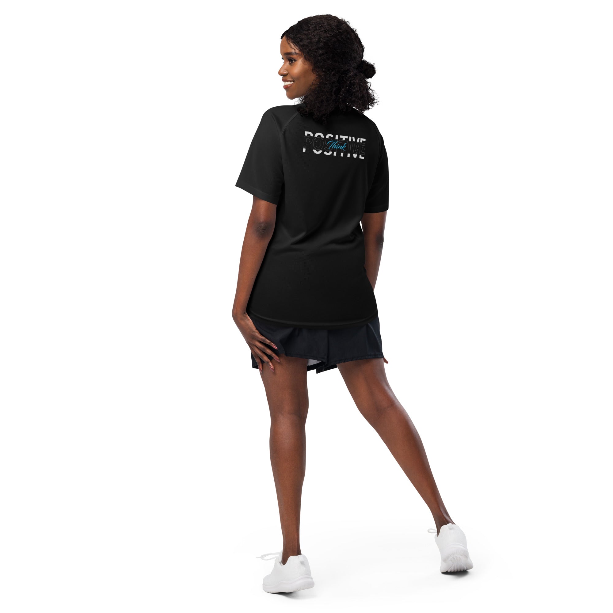 Think Positive Unisex sports jersey