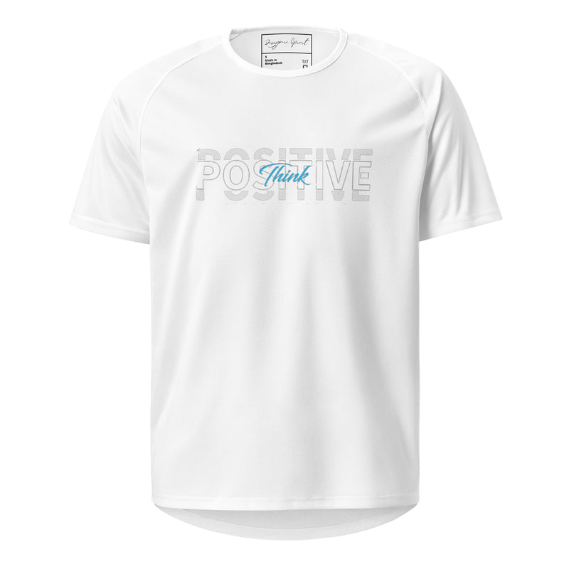 Think Positive Unisex sports jersey