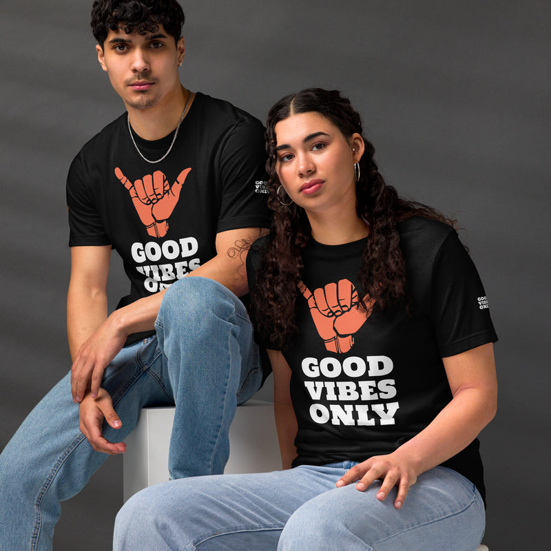 Good Vibes Only Unisex staple eco t-shirt