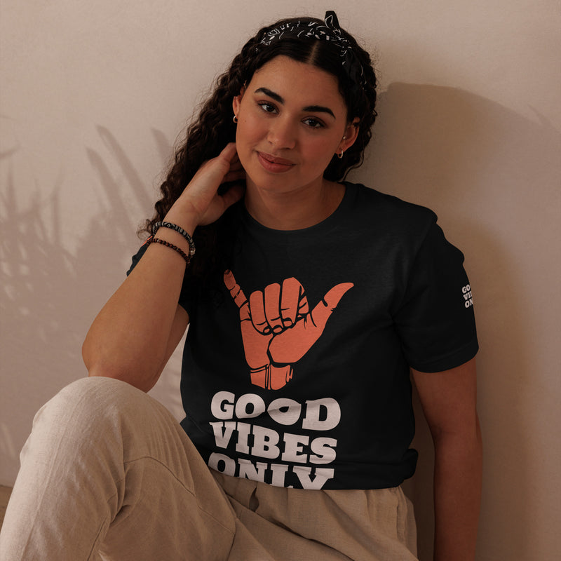 Good Vibes Only Unisex staple eco t-shirt